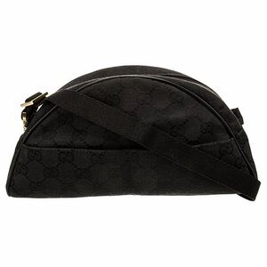 Authentic Gucci GG Monogram Half Moon Tote Mini Bag Like New